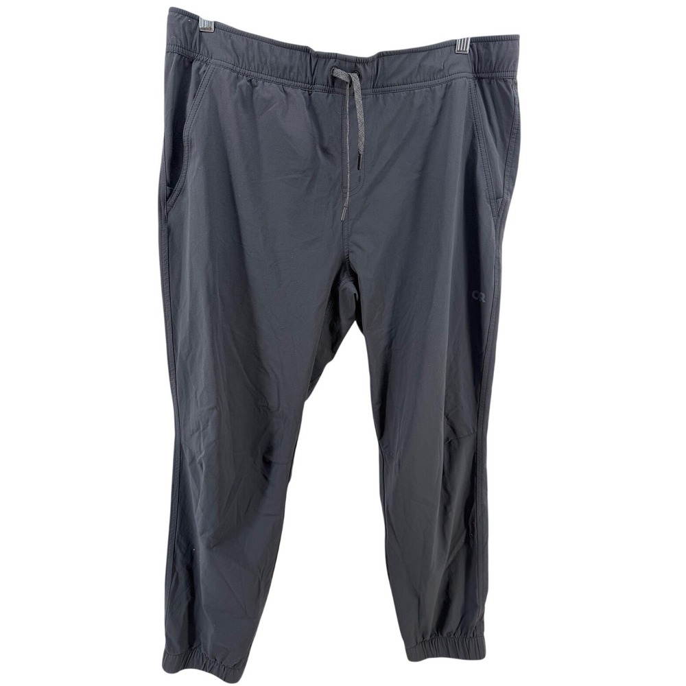 Outdoor Research Ferrosi Joggers Mens XL Gray Black Hiking Climbing Pants 300917